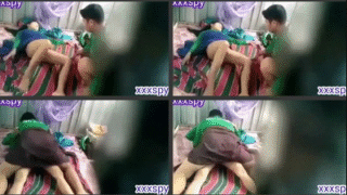 အိပ်ယာပေါ်ကအတွဲ ချောင်းရိုက်