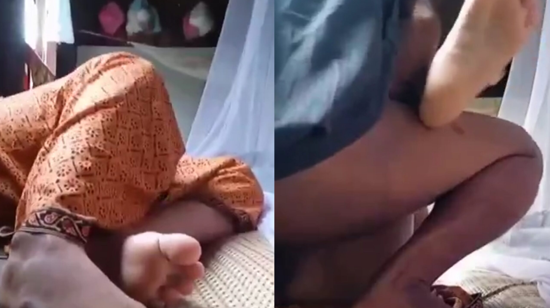 အိမ်ထဲ ဘယ်သူမှ မရှိတုန်း ရှယ်လိုးတဲ့ ဘိုးတော်